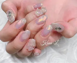 カラー ネイル 芦辺 香奈のネイルデザイン