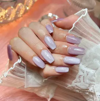 ネイル 23時まで❤︎韓国、 ワンホンネイルのネイルデザイン