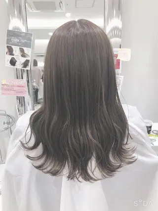 ロング 仲村 貢のヘアスタイル