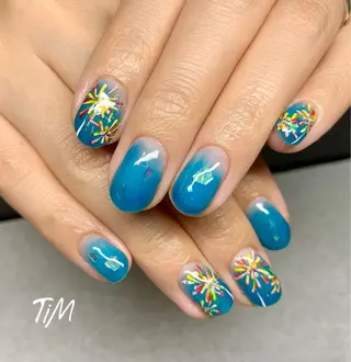 ショート ネイル Beauty Studio TiM所属・TiM【ティム】 近鉄八尾店のネイルデザイン