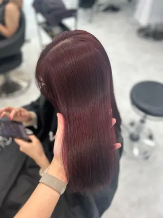 セミロング 🥀艶髪/似合わせ 暖色/まな🥀のヘアスタイル