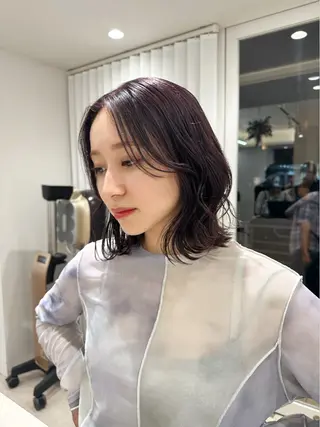 ショート カラー ヘアアレンジ 越後 遥/ 透明感カラー🪞🤍のヘアスタイル