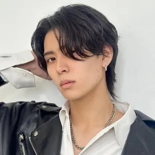 ミディアム カラー パーマ メンズ 【池袋店 店長】伊藤 昂樹/曲がる縮毛矯正のヘアスタイル