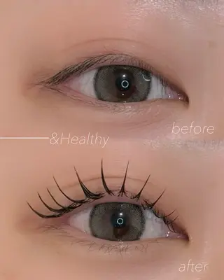 マツエク・マツパ H eyelash 吉祥寺店所属・nico/束感まつ毛 /アンドヘルシーのマツエク・マツパデザイン