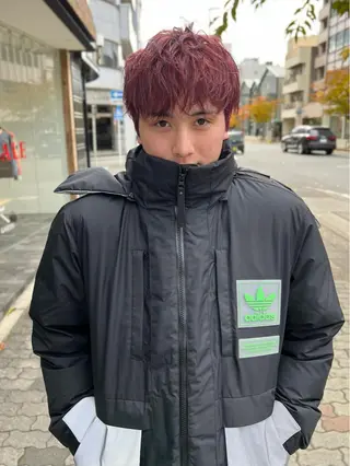 カラー メンズ Joh/メンズカット /レイヤー/ブリーチのヘアスタイル