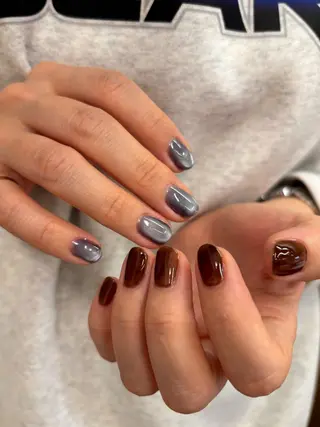 ネイル hinako /個性派ニュアンスのネイルデザイン