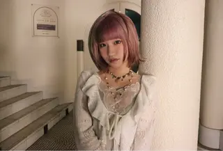 ミディアム カラー ヘアアレンジ @kyoniyy KYONIのヘアスタイル