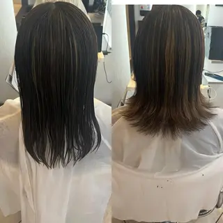 ミディアム 🐰根本 姫音｜ 淵野辺カラー🤍🫧のヘアスタイル