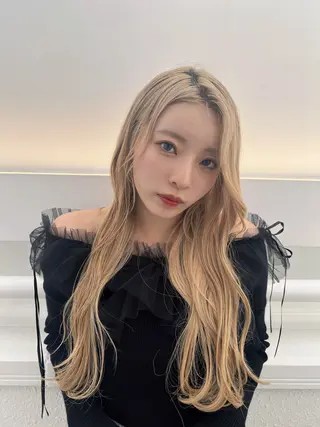 セミロング カラー 💎透明感カラー特化 💎TAISEIのヘアスタイル