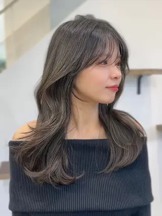 ロング 🎀韓国ボブ/ハイト ーン/まりん🎀のヘアスタイル