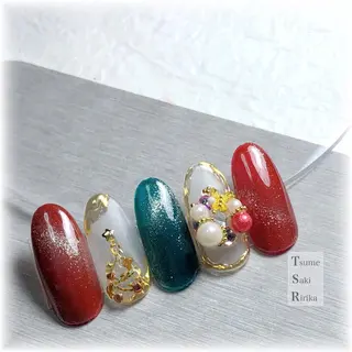 ネイル 爪咲 りり花のネイルデザイン