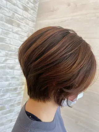 ショート カラー 🫧美髪矯正/ 髪質改善/藤平健太のヘアスタイル