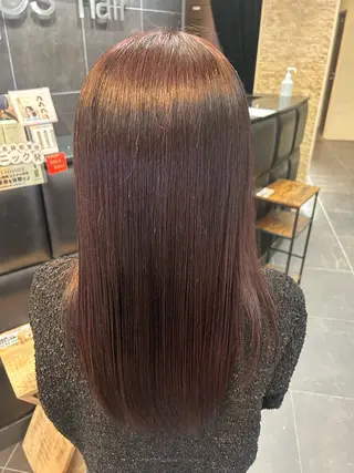 ロング カラー 吉田 拓人のヘアスタイル