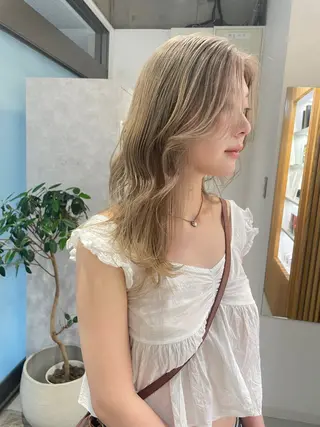 ロング カラー 月100人以上 髪質改善施術｜谷口のヘアスタイル