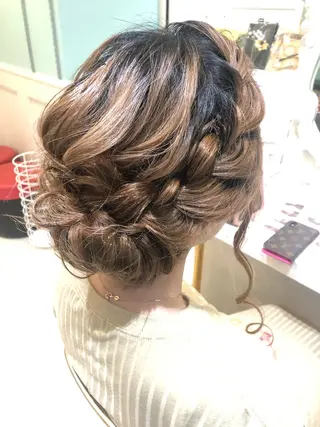 ヘアアレンジ toyota umiのヘアスタイル