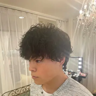 パーマ メンズ 瀧澤 一真のヘアスタイル