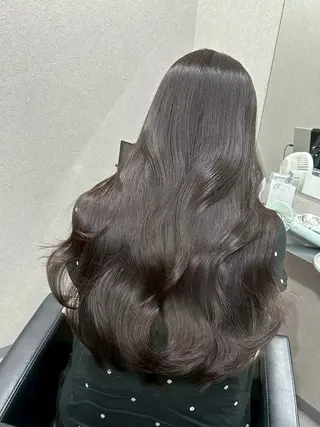 ロング SLASHスラッシュ 藤本らむねのヘアスタイル