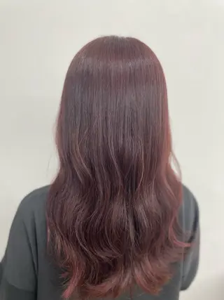 ロング カラー クラウドヘアー北仙台店所属・佐藤 なつののヘアスタイル