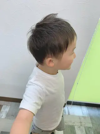 ショート メンズ キッズ 菅沼 まみのヘアスタイル