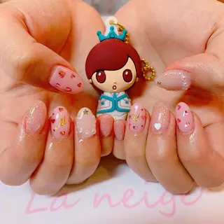 ネイル La neige* yuki 🥯🍑のネイルデザイン