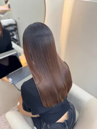 ロング Bonheur銀座 /前田 栞九郎のヘアスタイル