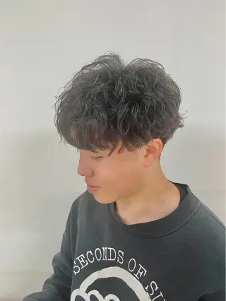 ショート パーマ メンズ メンズ特化/パーマ/ 髪質改善　高野奨馬のヘアスタイル