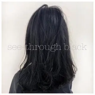 ロング カラー ヘアアレンジ 赤味消し.髪質改善 🌿𝘠𝘜𝘙𝘐のヘアスタイル