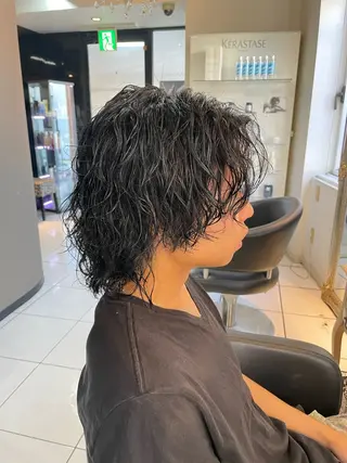 ミディアム カラー パーマ メンズ 🔥お値段以上🔥 メンズ特化たかひろのヘアスタイル