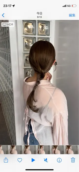 ロング ami/大阪/暖色 /レイヤーカットのヘアスタイル