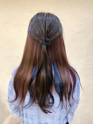 ロング in'dexhair U所属・ブリーチ🌈ハイトー ンカラー ✨アニカ✨のヘアスタイル