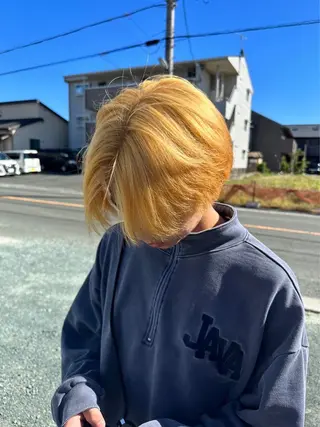 ショート カラー メンズ 🎀透明感カラー🎀 / INOUEのヘアスタイル