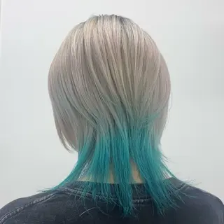 ロング カラー hair salon 束sok所属・ナホ/ハイトーン/ ブリーチ/ヘッドスパのヘアスタイル