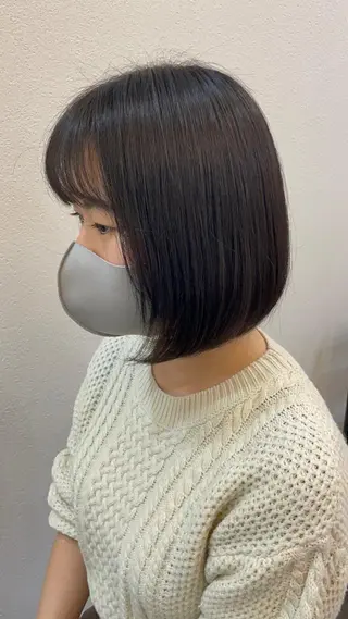ショート ボブ/髪質改善/ soiナカジママドリのヘアスタイル