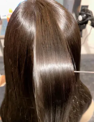 ロング 泉 堅也のヘアスタイル