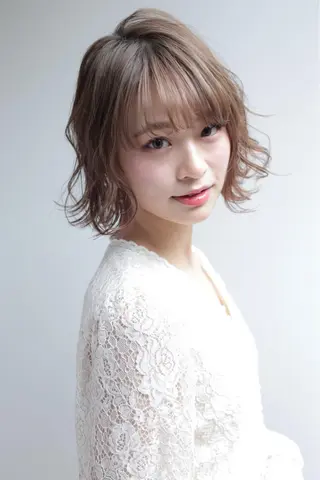 ミディアム 🇰🇷韓国レイヤー 錦糸町【北山謙三】のヘアスタイル