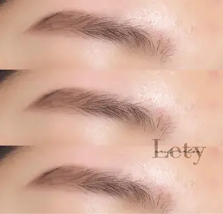 アイブロウ Lety total beautyのネイルデザイン
