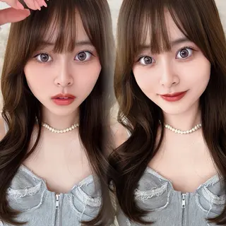 ロング 韓国ヘア/前髪/ 髪質改善/おばかんのヘアスタイル