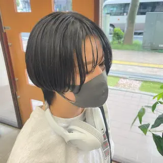 ショート ダブルカラー/韓国 ヘア/さわのあかねのヘアスタイル