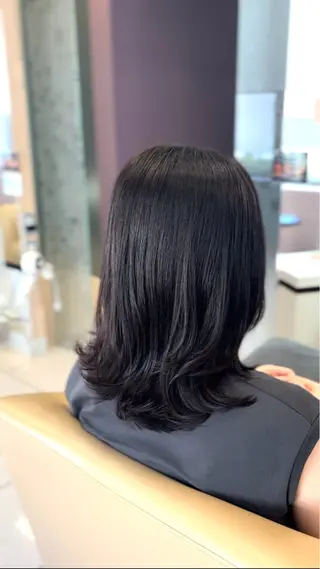 ミディアム カラー 奈良/登美ヶ丘/ ユウタのヘアスタイル