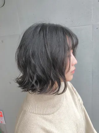 ショート パーマ ☕️ベージュカラー 内藤光哉☕️のヘアスタイル