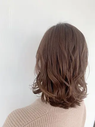 ミディアム メンズパーマ/難波/ 心斎橋　室園亮佑のヘアスタイル