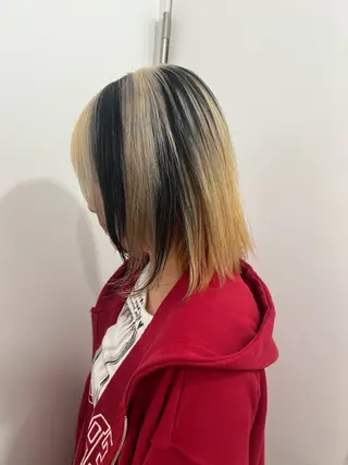 ミディアム 💥ウルフカット デザインあんな💥のヘアスタイル