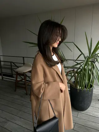 ロング カラー ⭐️海外レイヤー＆ ハイライト⭐️のヘアスタイル