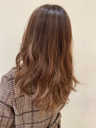 セミロング 透明感カラー ボブ ミディアム 齊木勇人のヘアスタイル