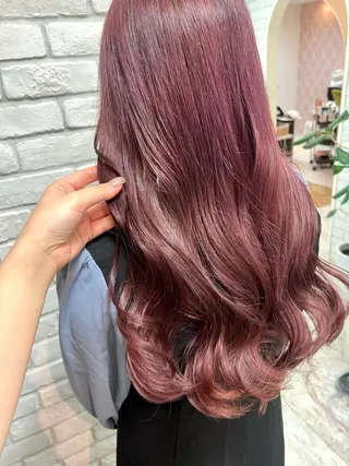 ロング カラー 🎀野崎 美玖𝜗𝜚˚⋆のヘアスタイル