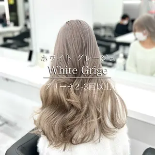 ロング カラー ヘアアレンジ メンズ 透明感×韓流ハイ トーン🫧RYUTAのヘアスタイル