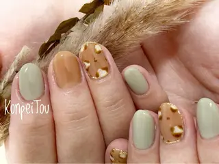 ネイル おうちのネイルサロン　konpeiTou〜こんぺいとう〜所属・おうちのネイルサロン KonpeiTouのネイルデザイン
