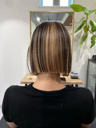 ミディアム カラー iroha/ n.w.h🎀のヘアスタイル