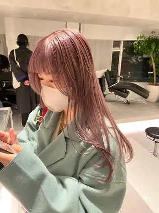 セミロング 🧚つやさらhair 🧚manakaのヘアスタイル