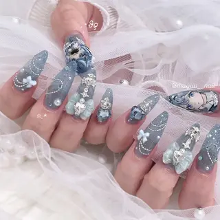 ネイル 🎀 Mayu 🎀痛ネイルのネイルデザイン